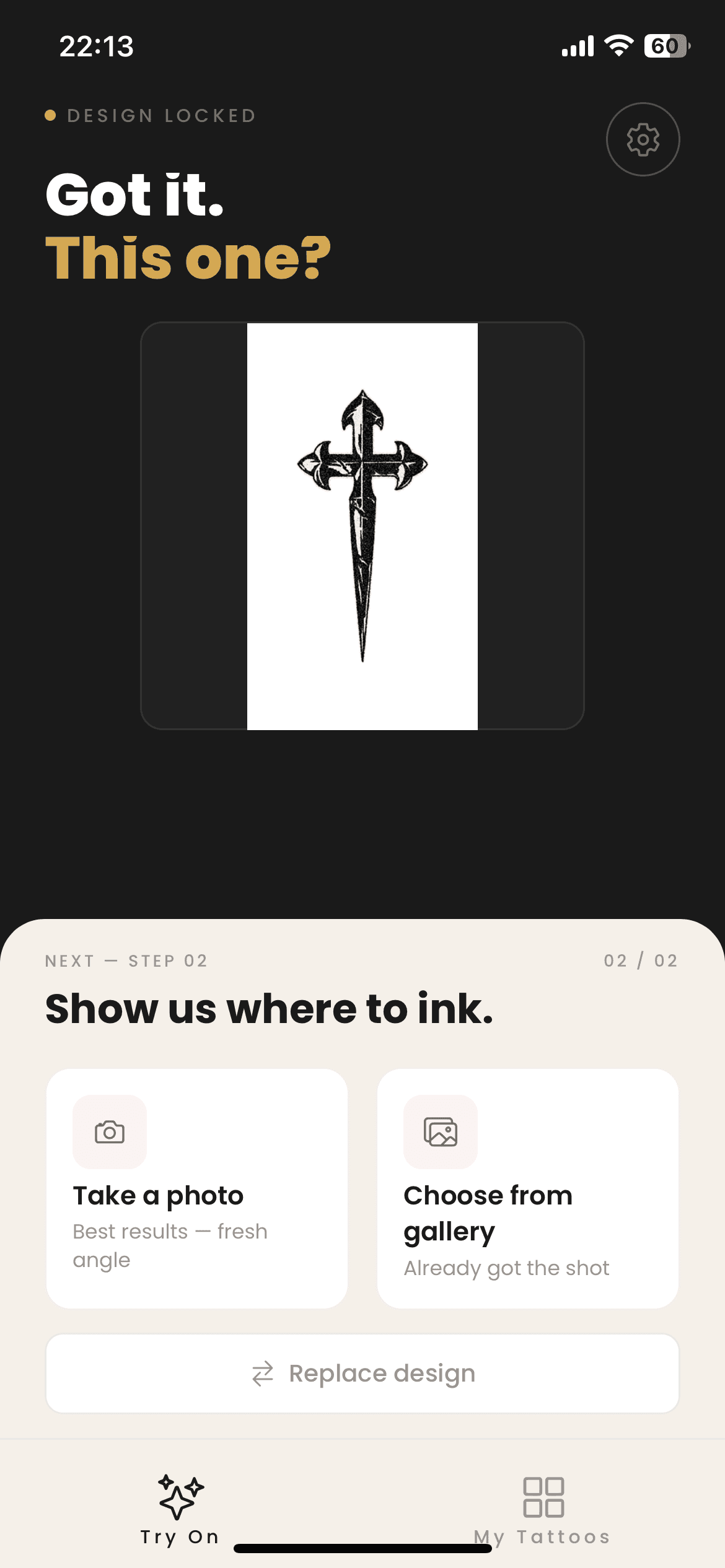 Pick your design